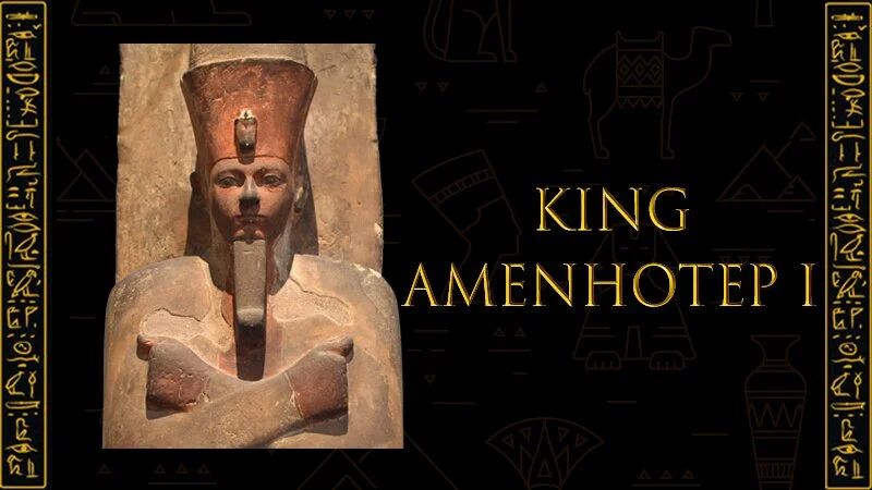 The King Amenhotep I of Ancient Egypt